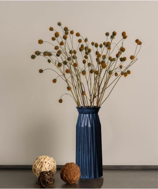 Black Antique Vase, 12 Inches Elegant Vintage Glass Vase Rustic European Unique Chic Style for Tabletop, Kitchen, Office, Living Room Decoration - Image 7